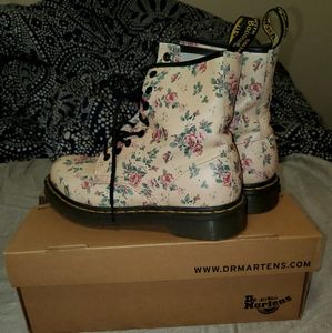 Dusty Rose Doc Martens